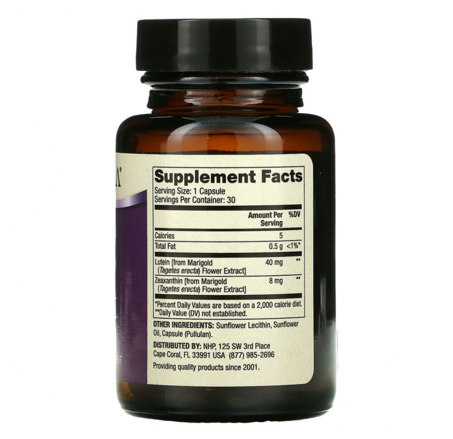 Dr. Mercola, Лютеин с зеаксантином, 40 мг, 30 капсул