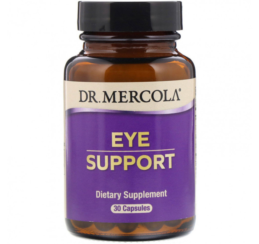 Dr. Mercola, Поддержка глаз, 30 капсул