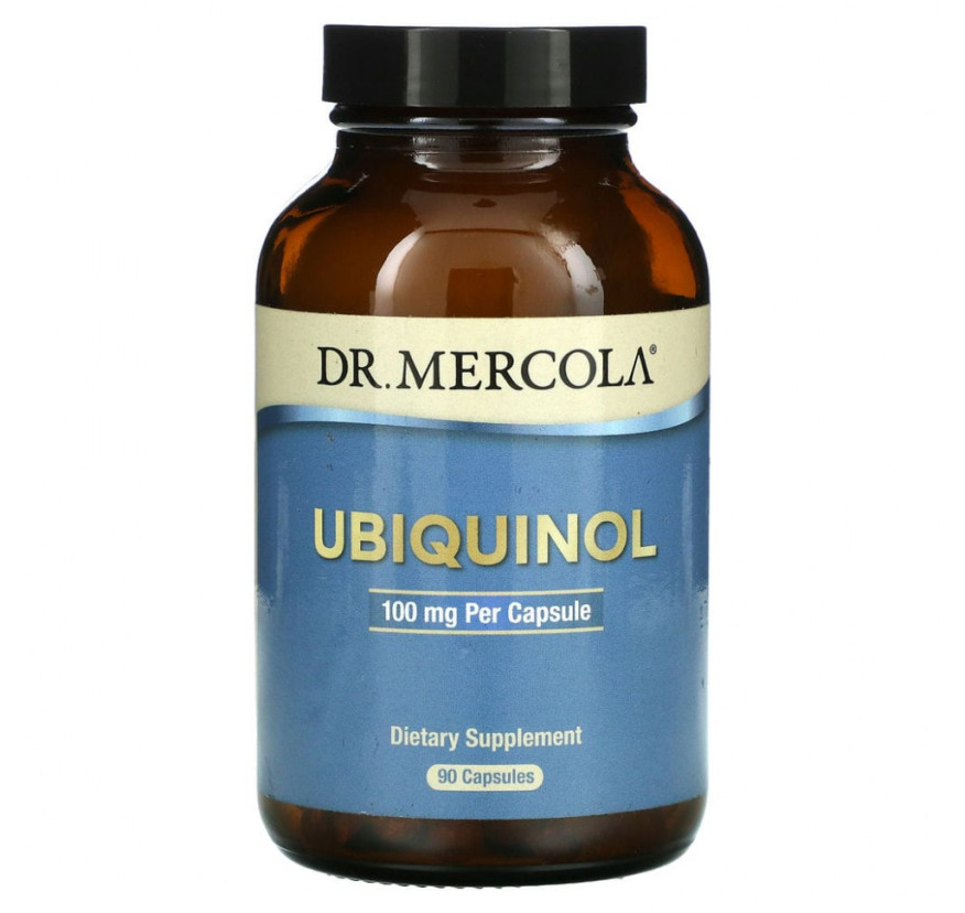Dr. Mercola, Убихинол, 100 мг, 90 капсул