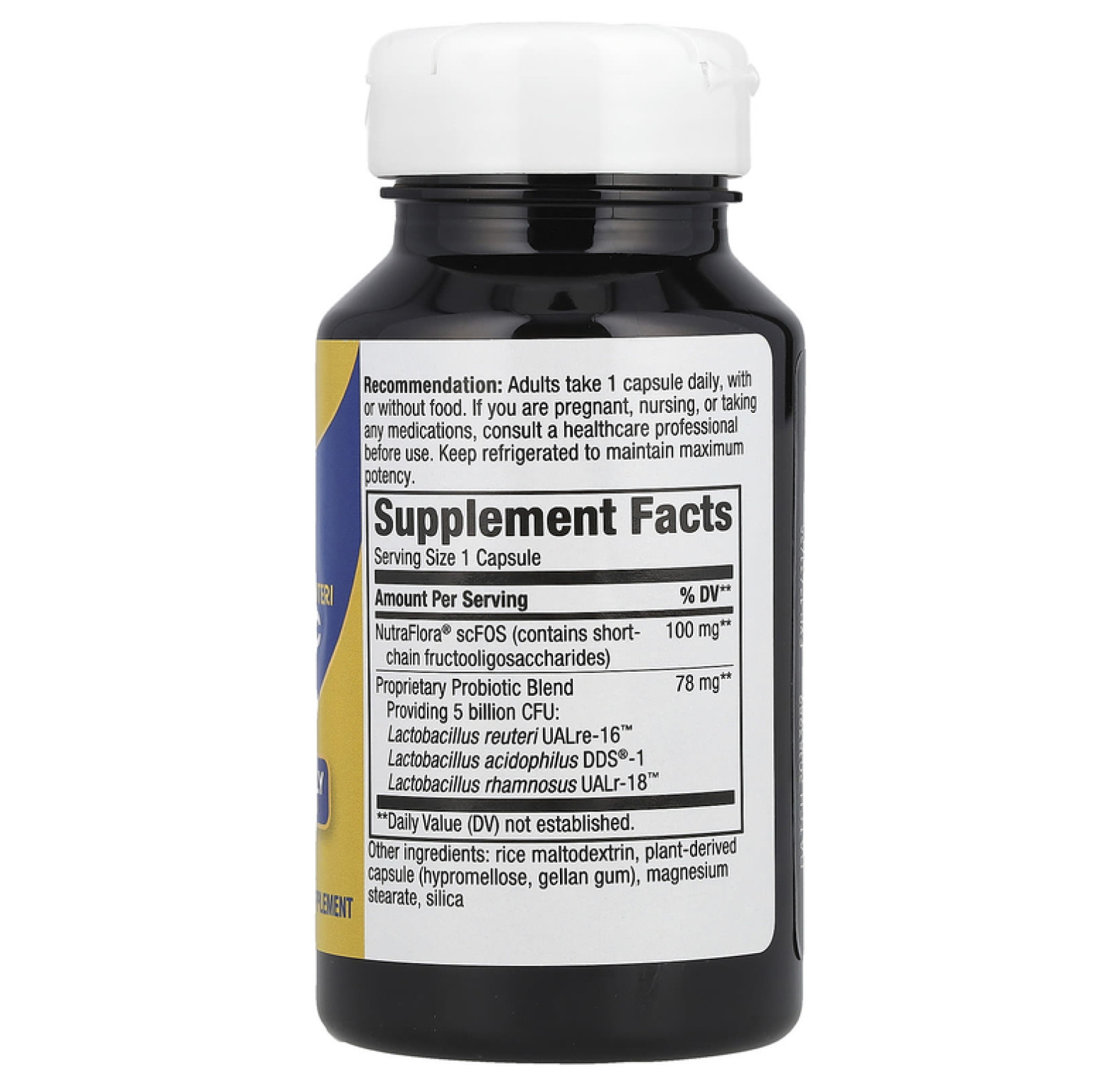 Nature's Way, Primadophilus Reuteri, улучшенный пробиотик, 5 миллиардов КОЕ, 90 вегетарианских капсул