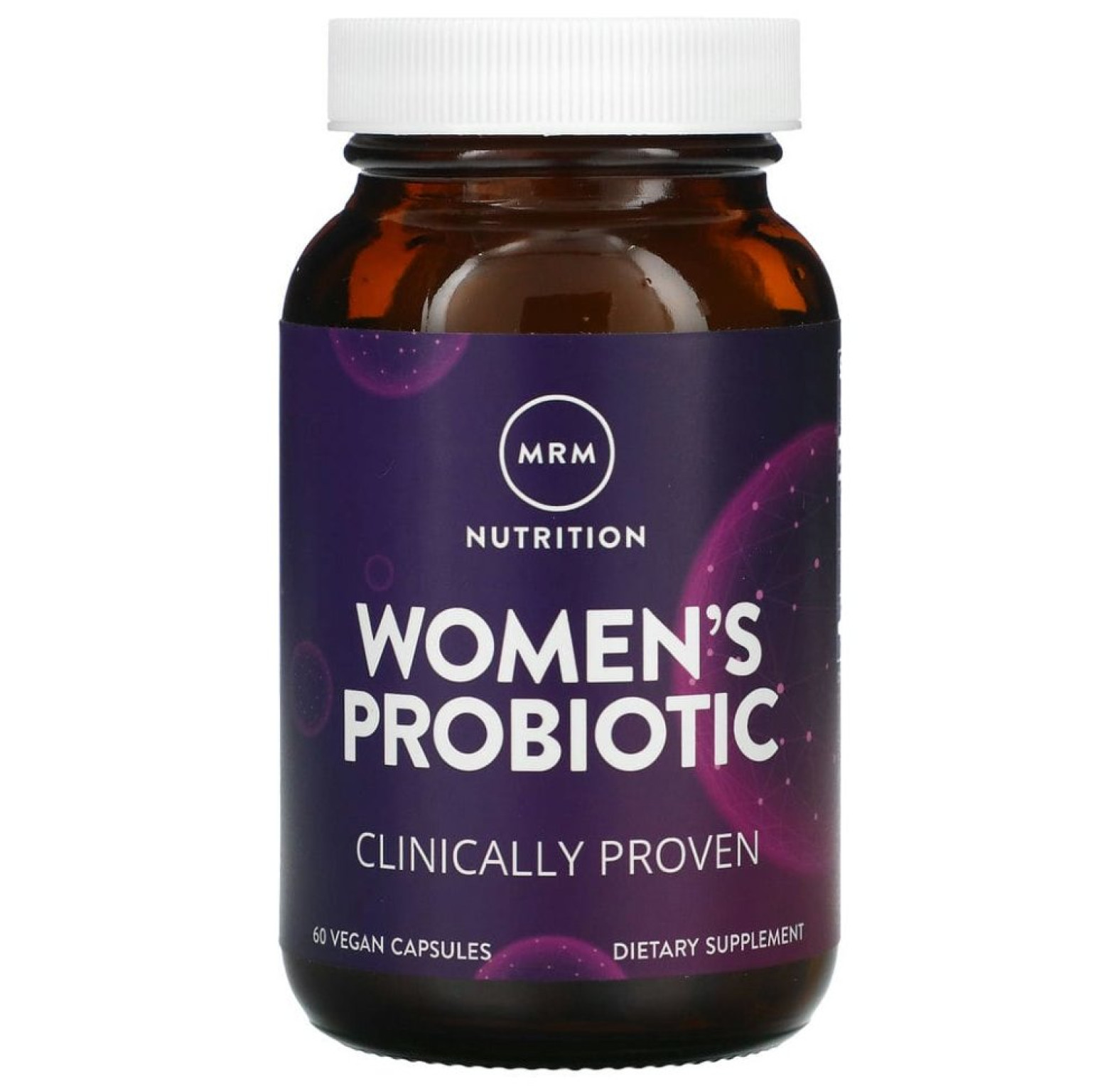MRM Nutrition, Женский пробиотик, 60 веганских капсул
