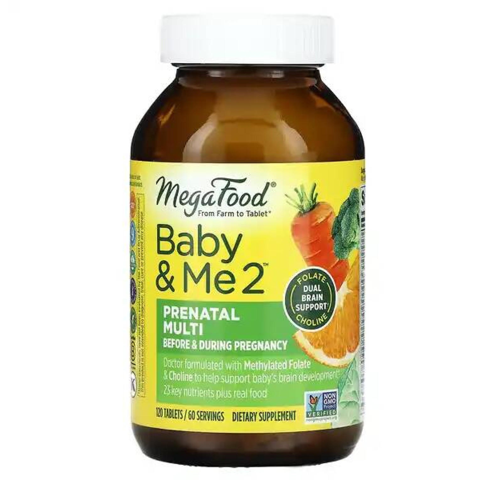 MegaFood, Baby & Me 2, 120 таблеток