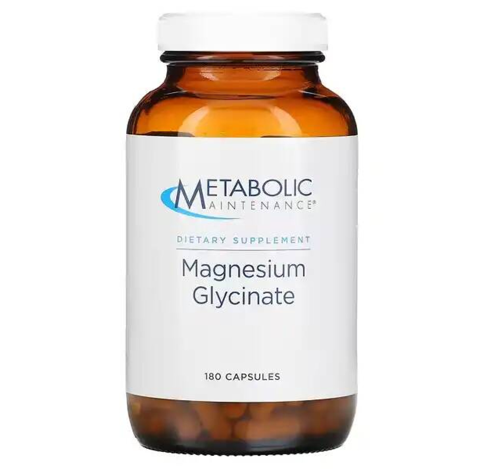 Metabolic Maintenance, глицинат магния, 180 капсул