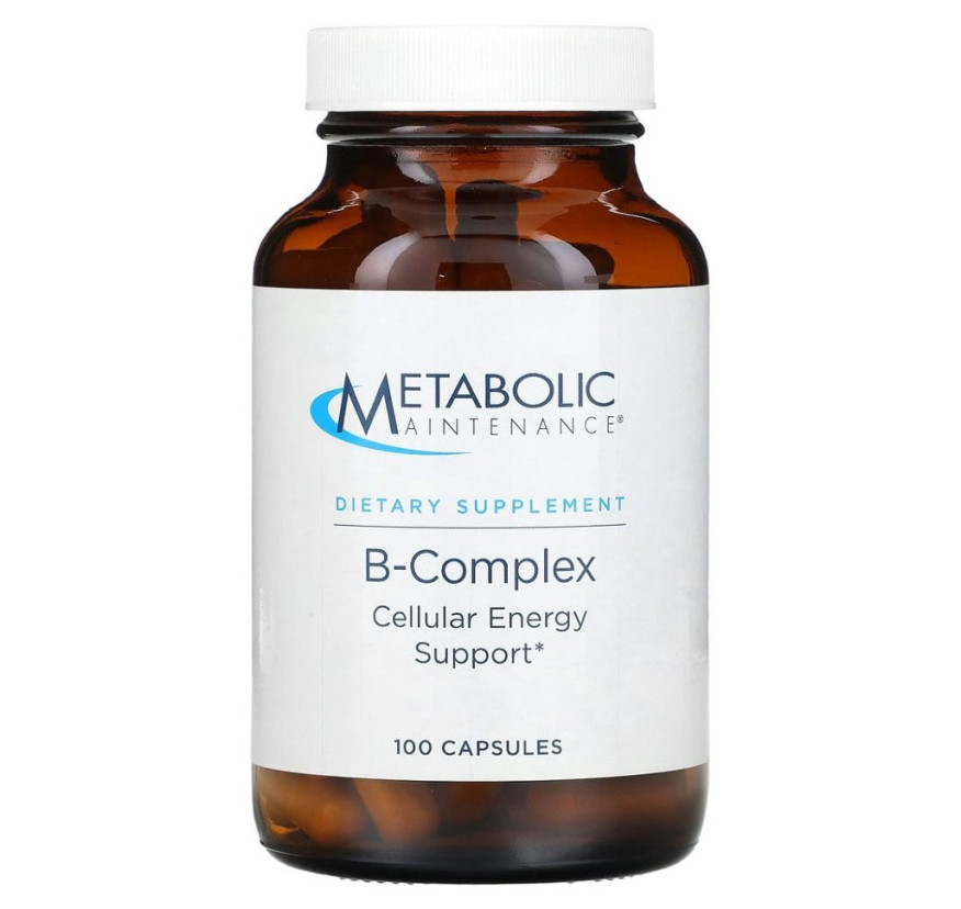 Metabolic Maintenance, Фосфорилированный комплекс витамина B, 100 капсул