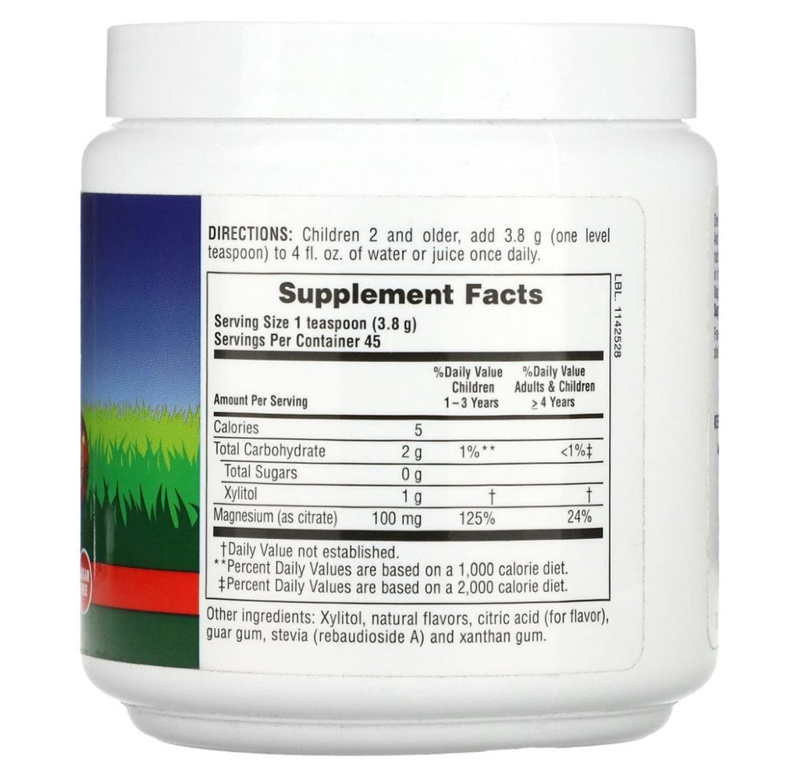 NaturesPlus, Mag Kidz, Animal Parade, добавка с магнием в виде порошка для детей, вкус вишни, 171 г (0,38 фунта)