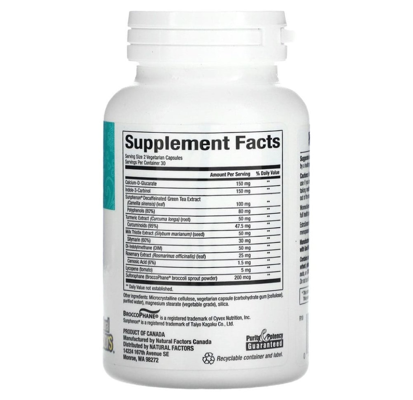 Natural Factors, WomenSense, EstroSense, гормональный баланс, 60 вегетарианских капсул