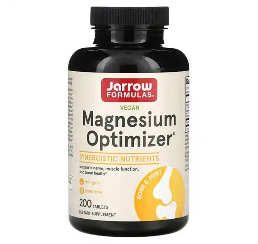 Jarrow Formulas, Magnesium Optimizer, 200 таблеток