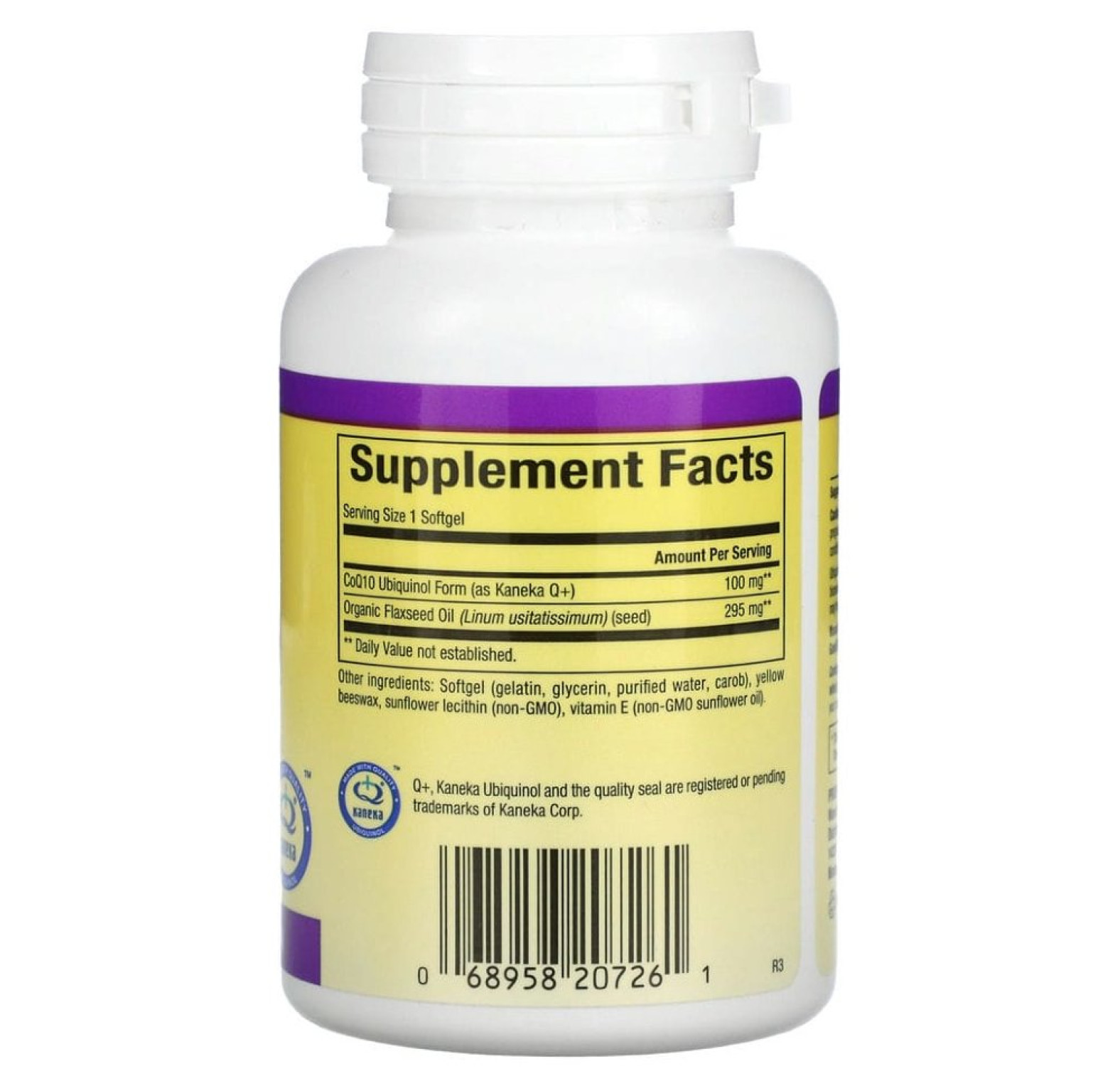 Natural Factors, убихинол (активный коэнзим Q10), 100 мг, 60 мягких таблеток